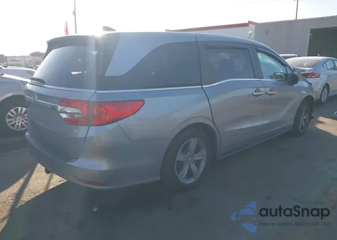 2020 Honda Odyssey Ex z USA, uszkodzony, nr VIN 5FNRL6H56LB001743